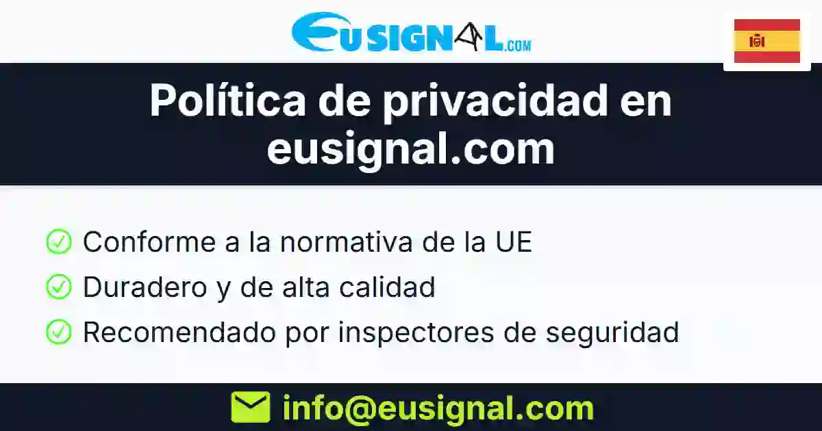 Elsav Política de privacidad | EUSIGNAL