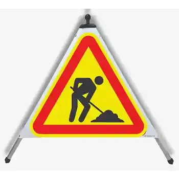 Pirâmide de sinalização — OBRAS NA ESTRADA | EUSIGNAL