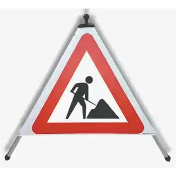 Waarschuwingspiramide — WEGWERKZAAMHEDEN | EUSIGNAL