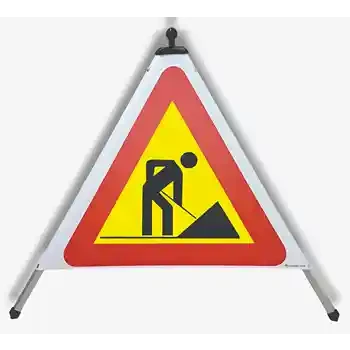 Piramidă de avertizare — LUCRĂRI PE DRUM | EUSIGNAL