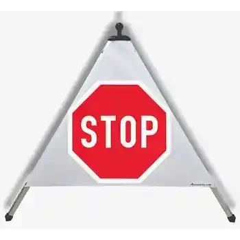 Brīdinājuma piramīda — STOP | EUSIGNAL