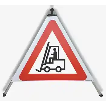 Výstražná pyramida — POZOR VYSOKOZDVIŽNÝ VOZÍK | EUSIGNAL