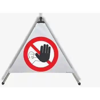 Warnpyramide — ZUTRITT VERBOTEN | EUSIGNAL